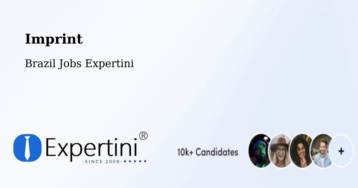 Imprint – Sabará - Brazil Jobs Expertini